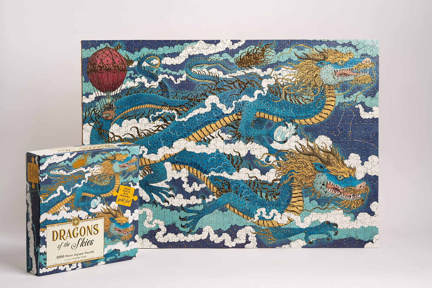 JIGSAW PUZZLE - DRAGONS OF THE SKIES 1000 PIECE