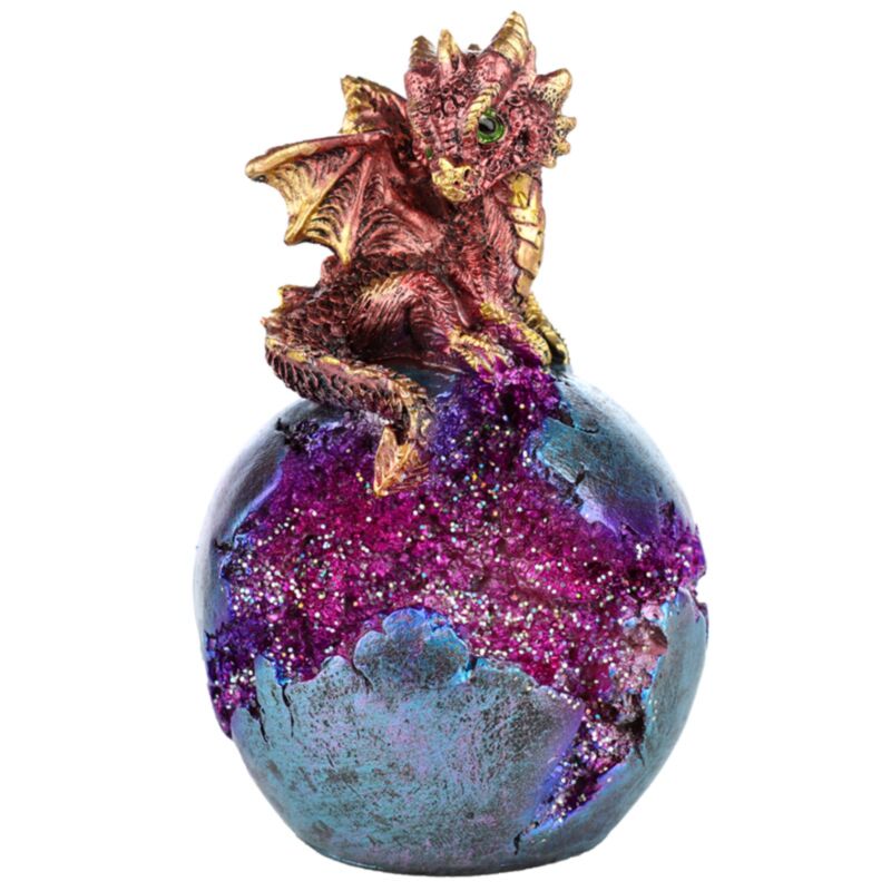 Baby Dragon LED Crystal Egg