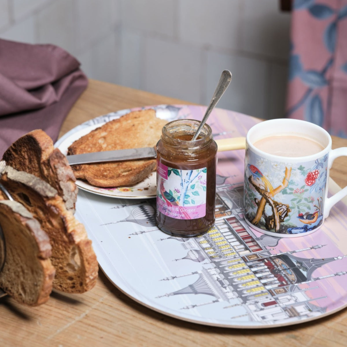 Rhubarb and Ginger Preserve