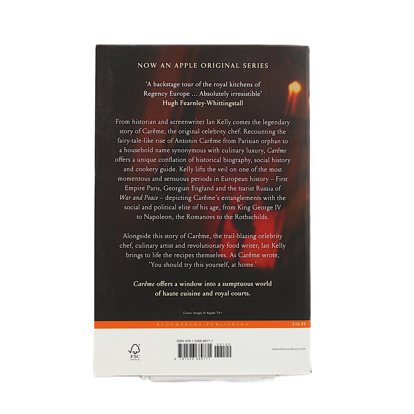 Careme: The First Celebrity Chef (Paperback)