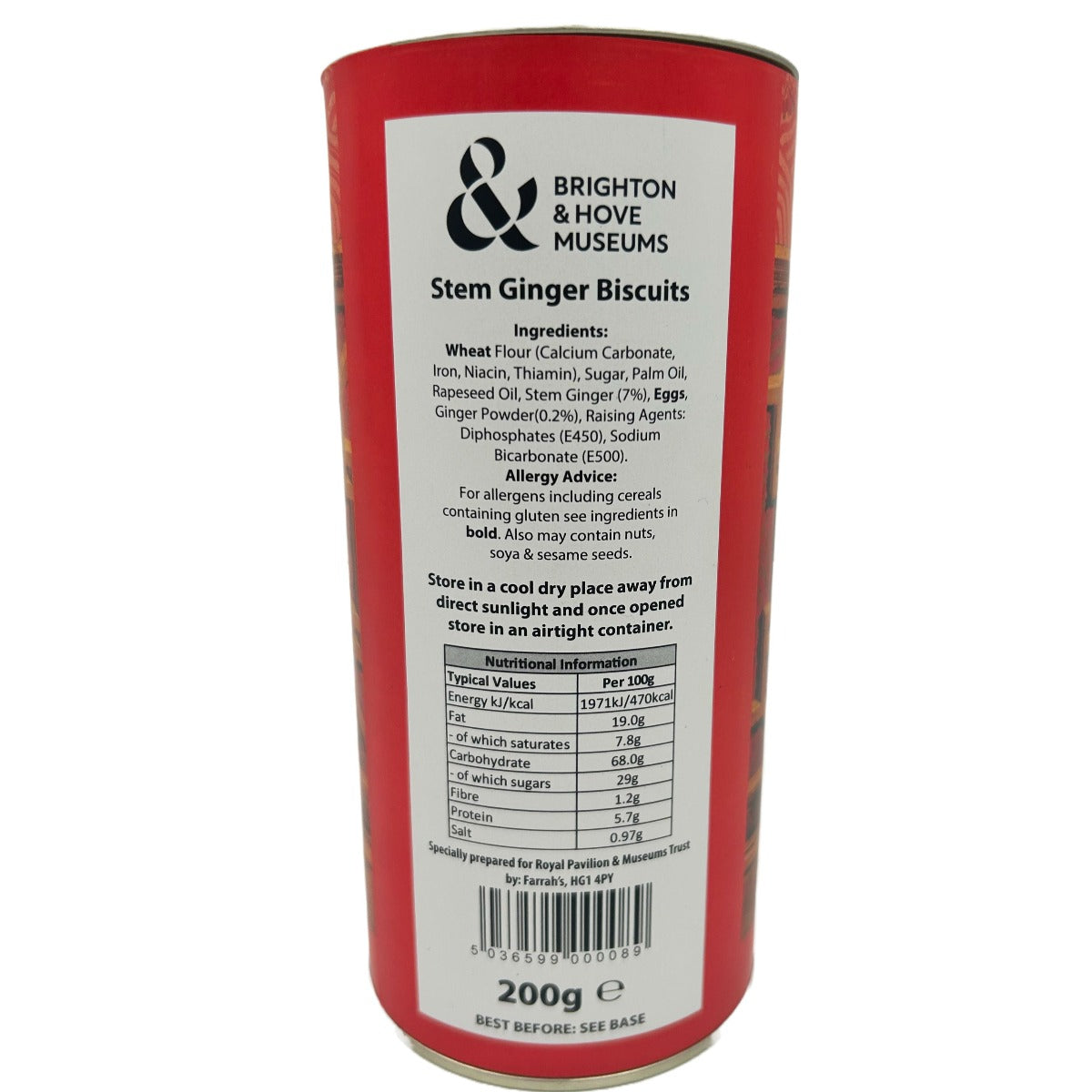 Stem Ginger Biscuits