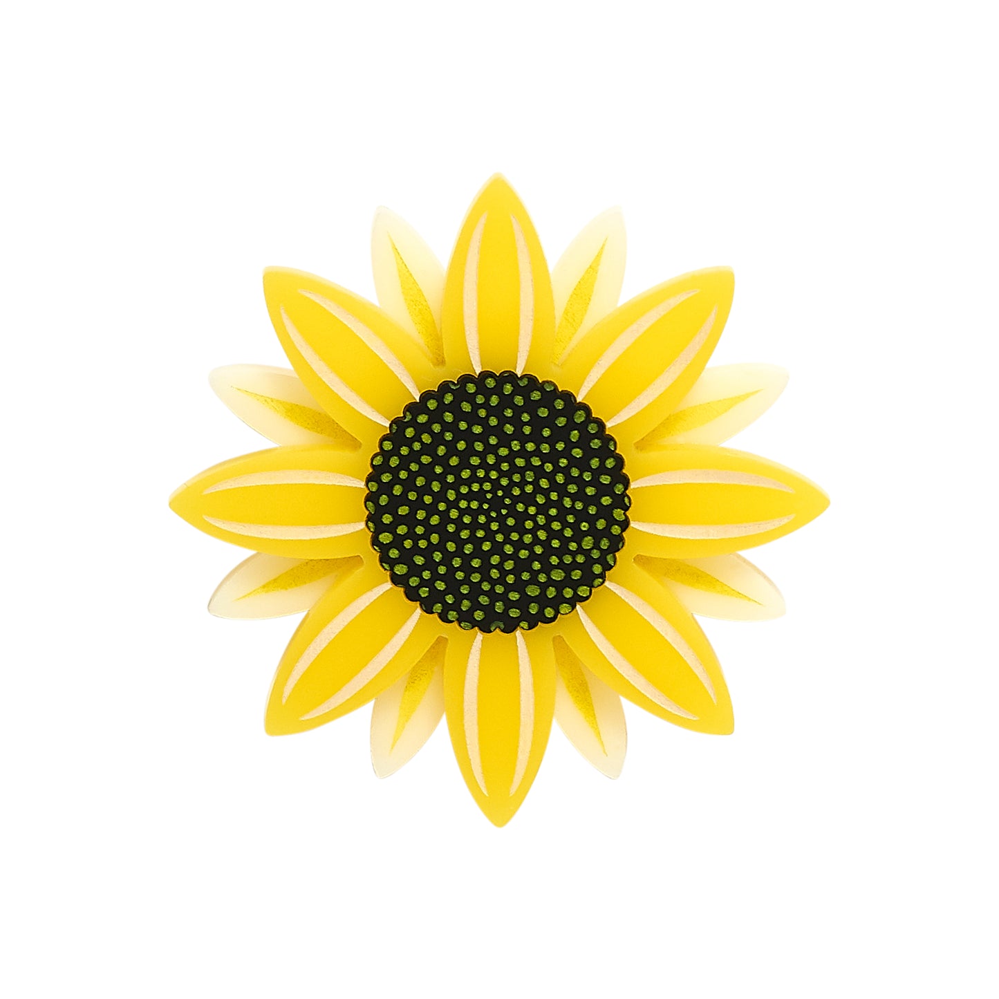 Sunflower Rays Brooch