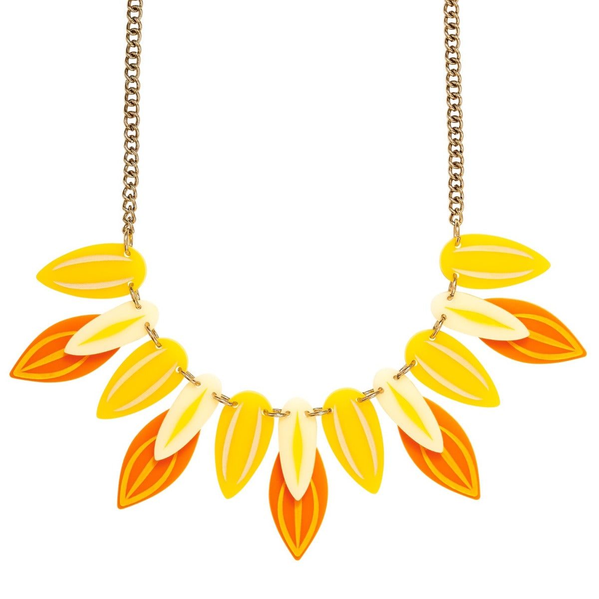 Sunflower Rays Necklace