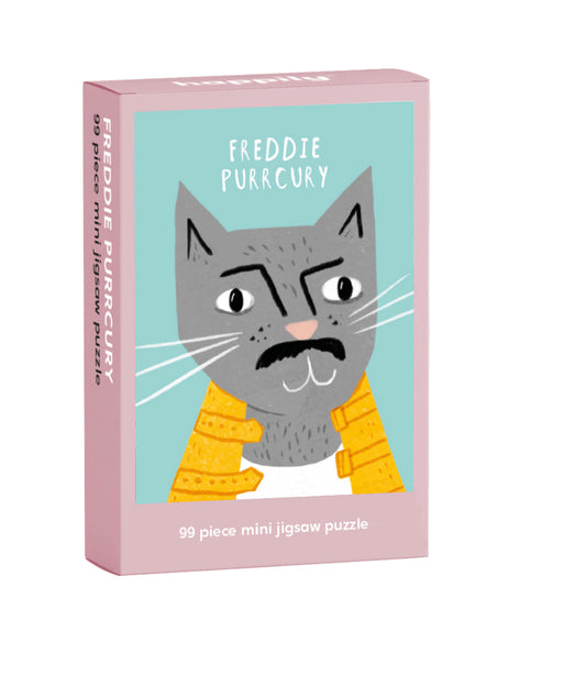FREDDIE PURRCURY 99 PIECE MINI JIGSAW (HAPPILY PUZZLES)