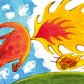 Dragon with Blazing Bottom