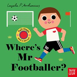 WHERES MR FOOTBALLER (FELT FLAPS)  (BOARD)