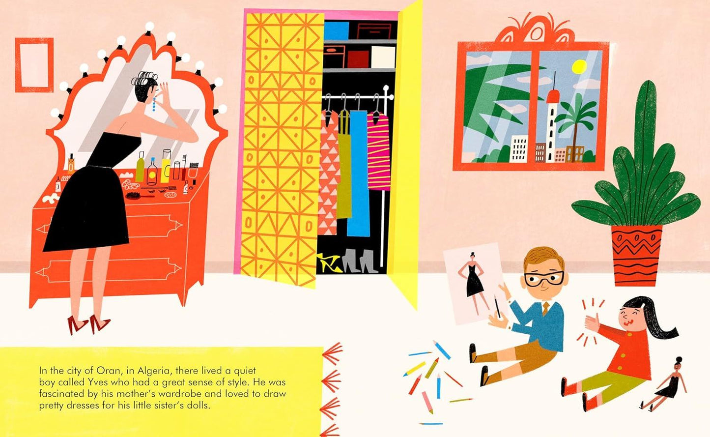 LITTLE PEOPLE BIG DREAMS: YVES SAINT  LAURENT (HB)