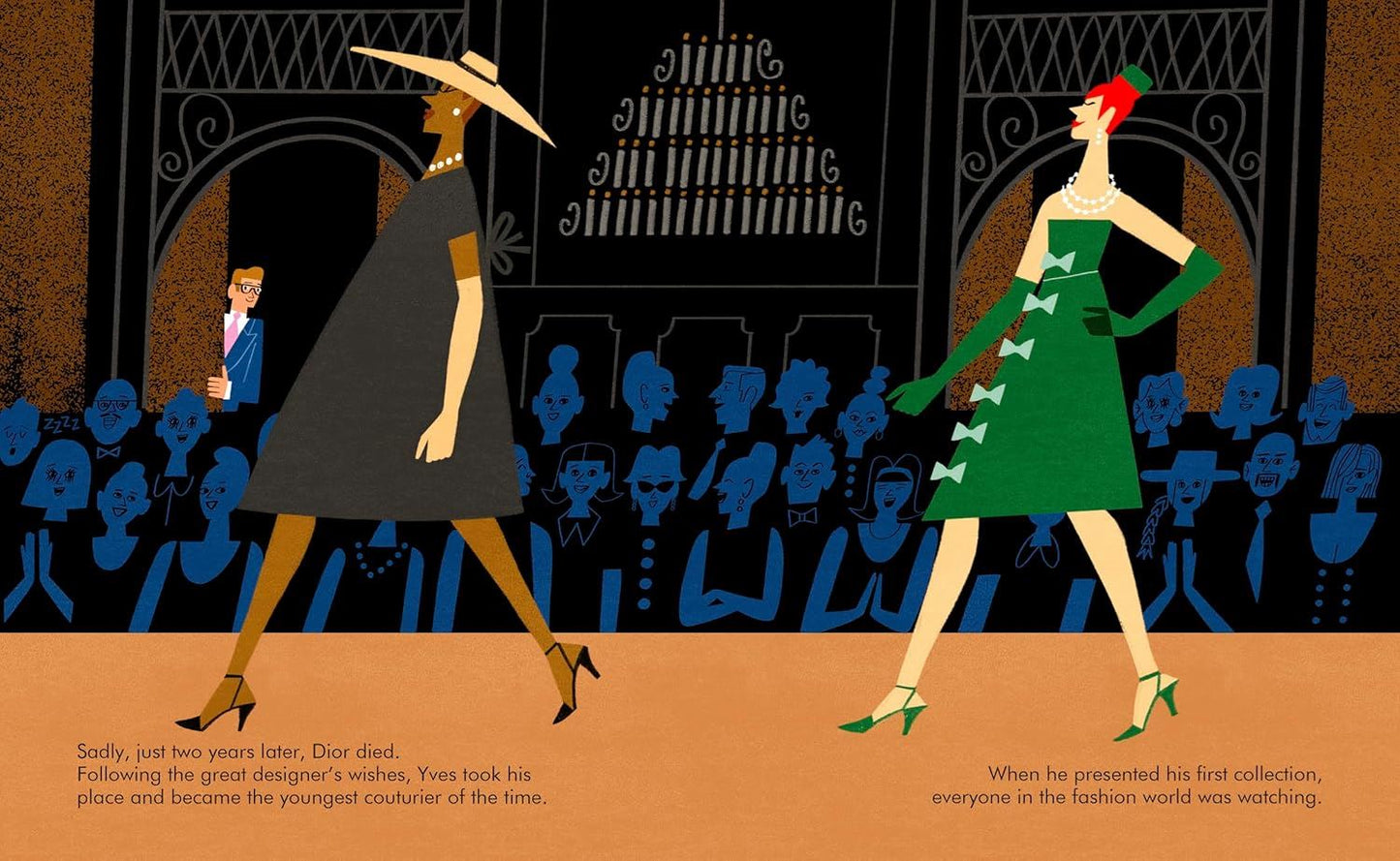 LITTLE PEOPLE BIG DREAMS: YVES SAINT  LAURENT (HB)