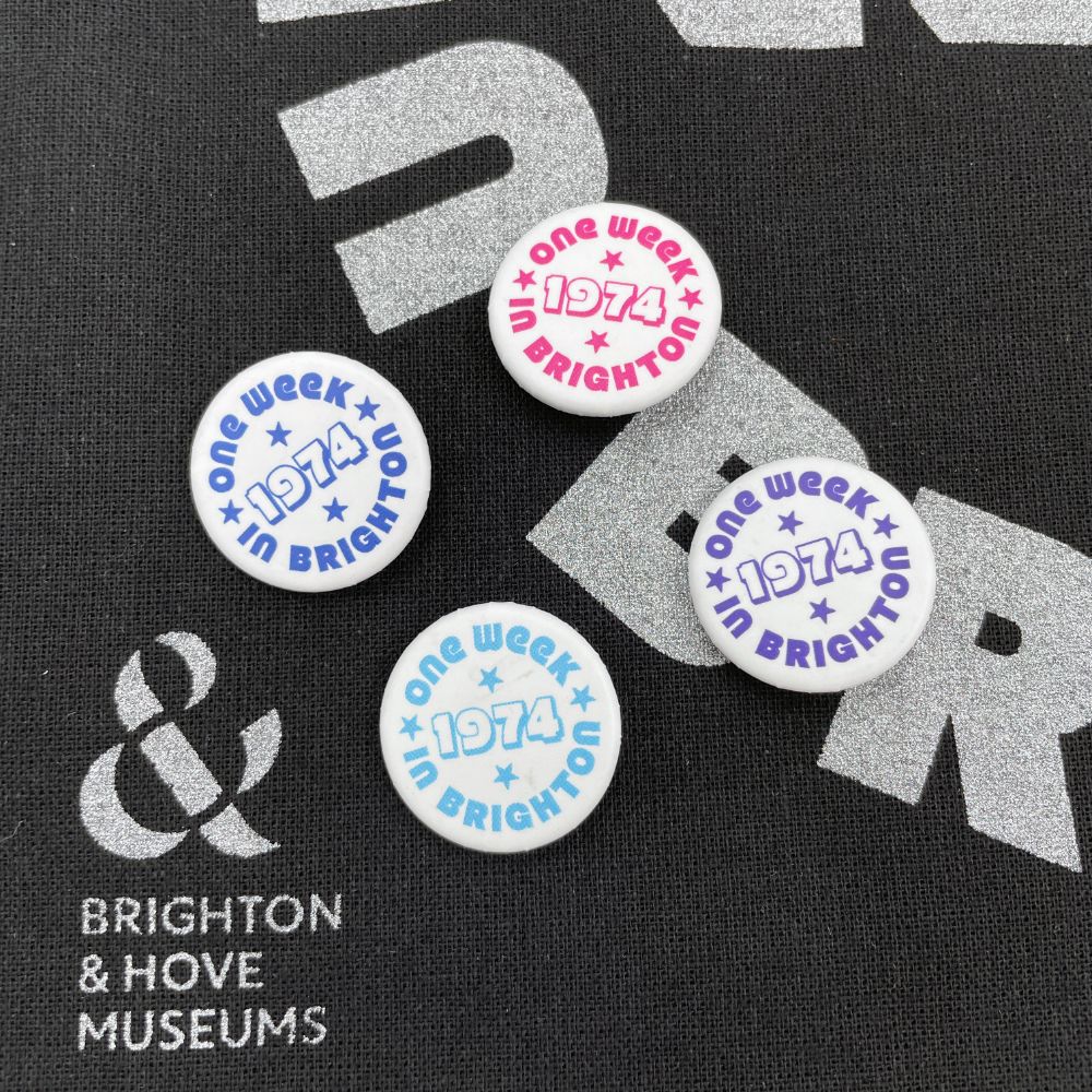 Button badge set - One Week in Brighton