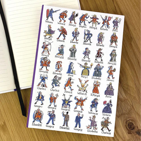 Kings & Queens of England Notebook