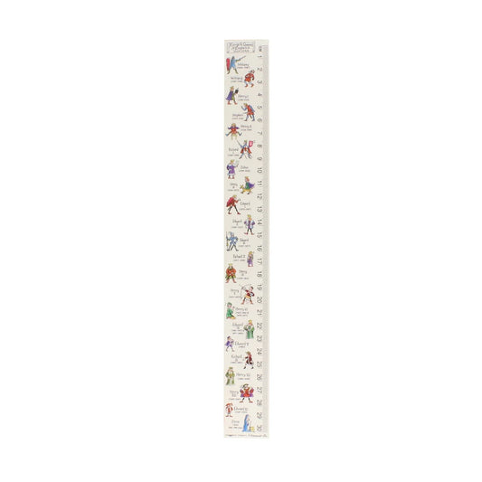 Kings & Queens Wooden Ruler