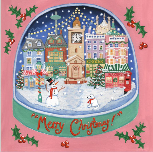 Greeting card- Christmas Town