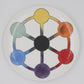 Colour Wheel Plates