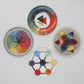 Colour Wheel Plates