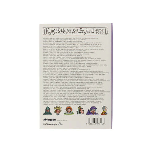 Kings & Queens of England Notebook