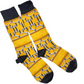 Royal Pavilion Yellow Bow Room Socks