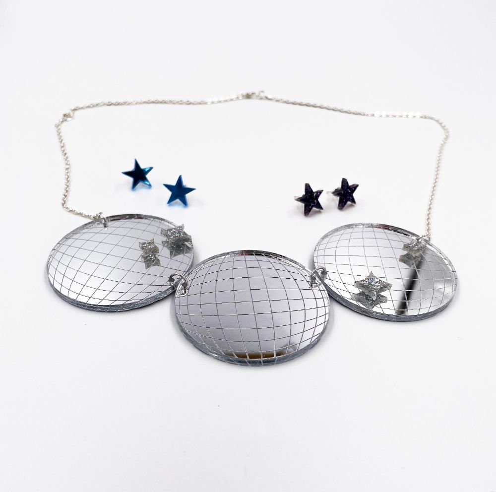 Mirrorball Necklace - One Week in Brighton