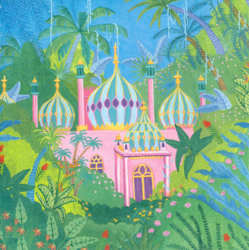 Royal Pavilion Jungle Card