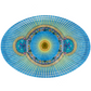 Saloon Carpet Oval Tray