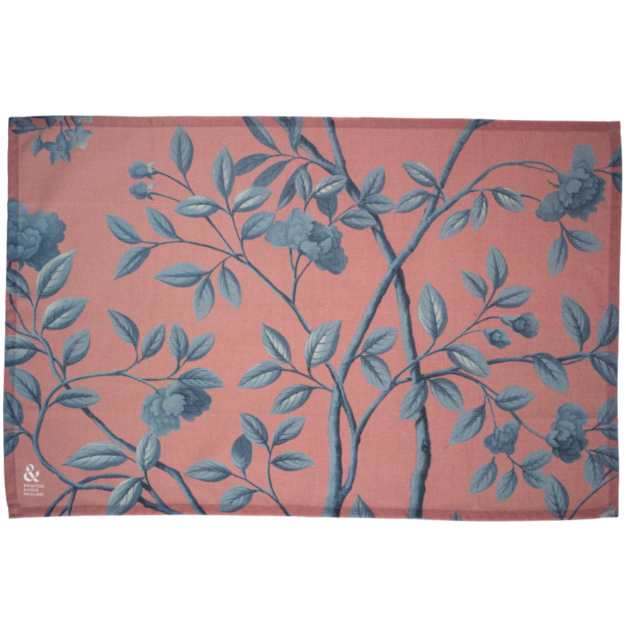 Tea Towel - Long Gallery Bamboo Wallpaper