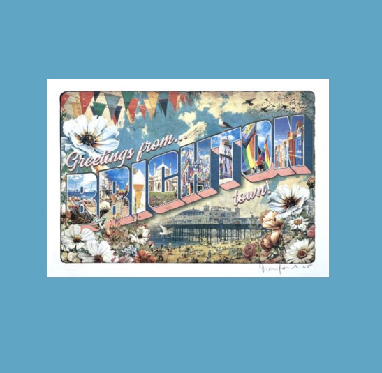 A4 Greetings from Brighton Town