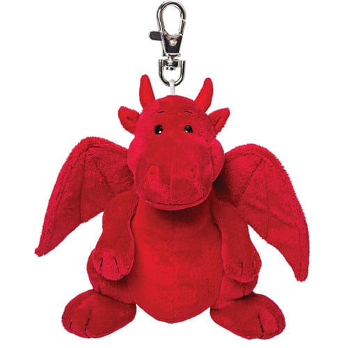 Red Dragon Keyring