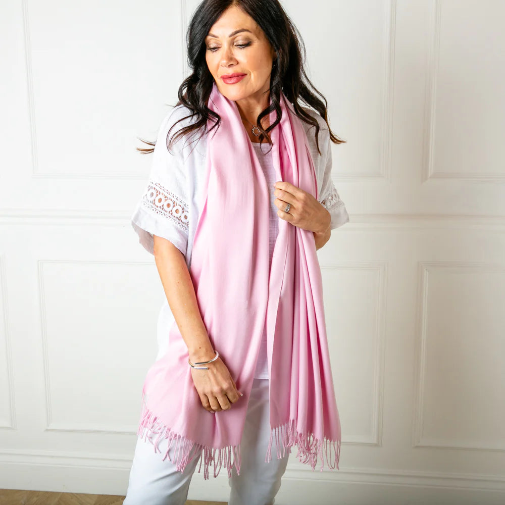 Georgia Pashmina- Baby Pink