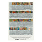 Art Chart Tea Towel