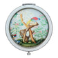 William IV Wallpaper Compact Mirror