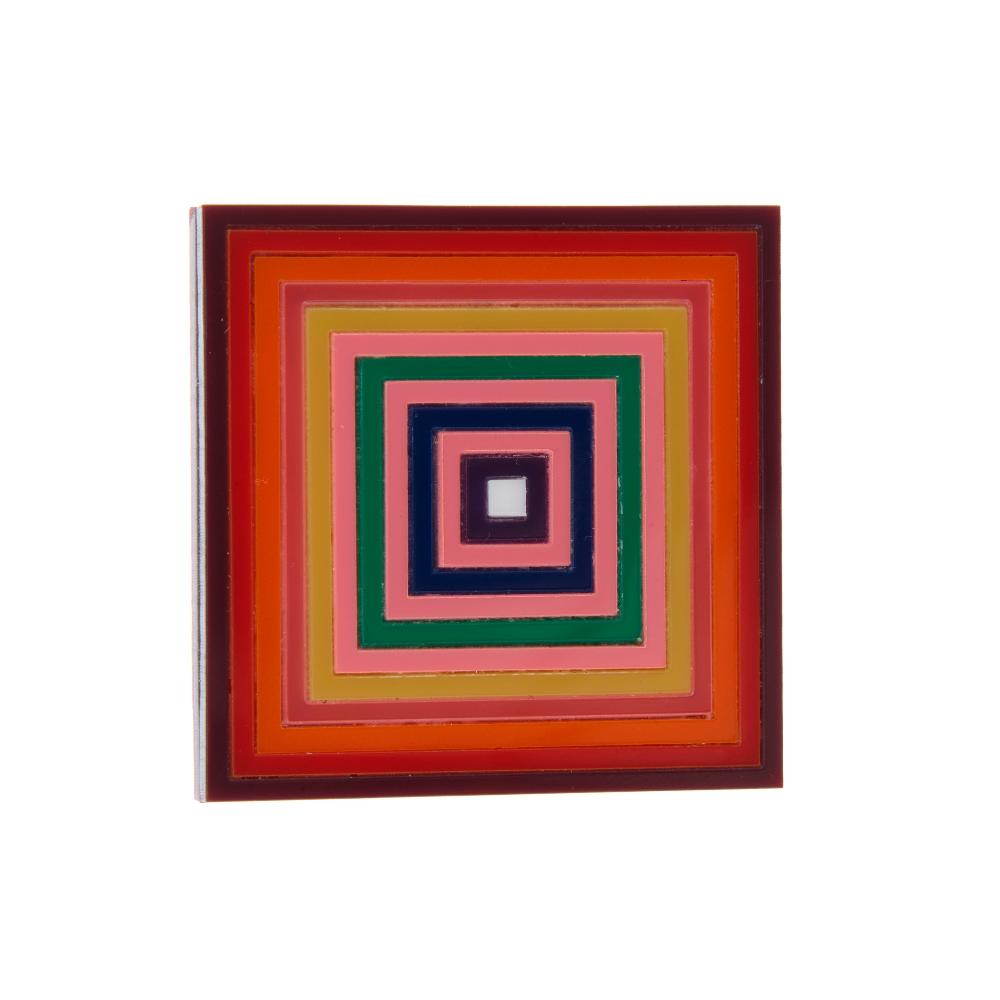 Frank Stella Inspired Pin