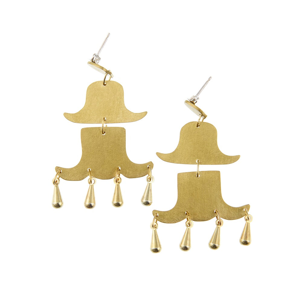 Pagoda Earrings