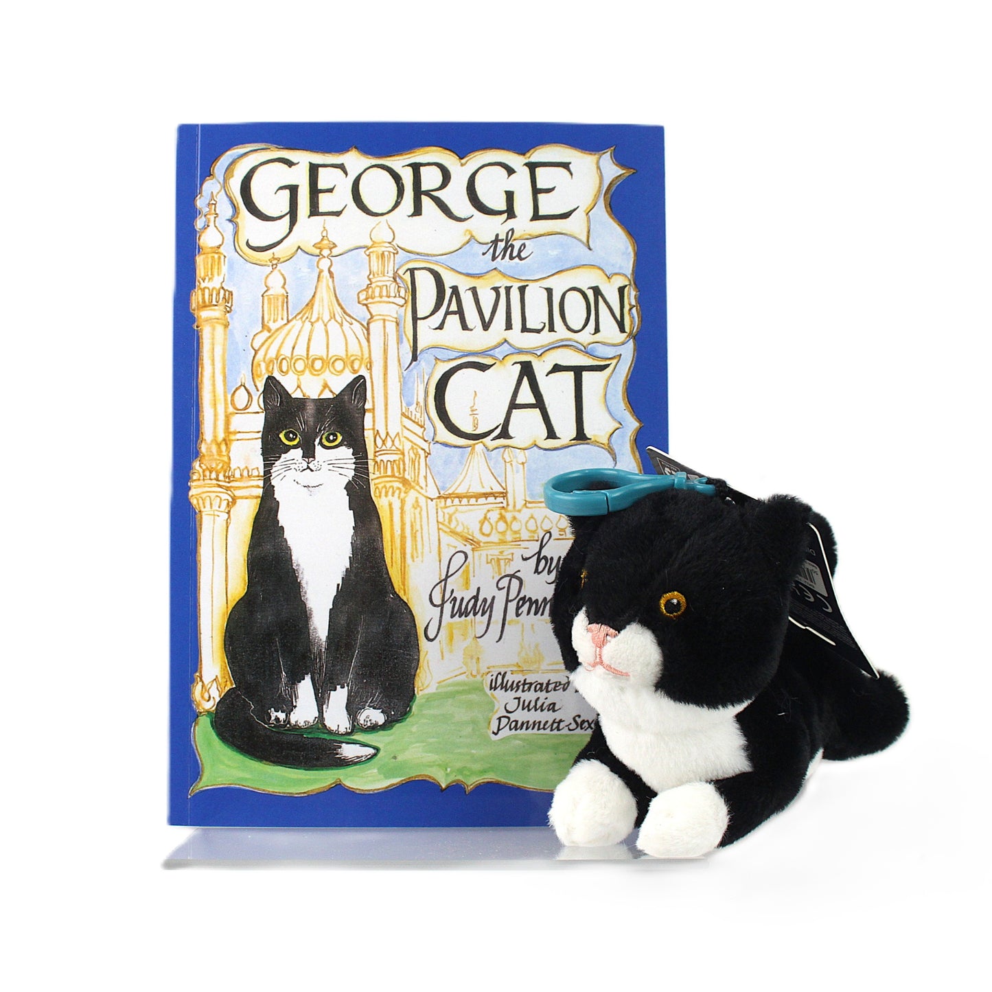 George the Pavilion Cat – Book & Key ring Gift Set