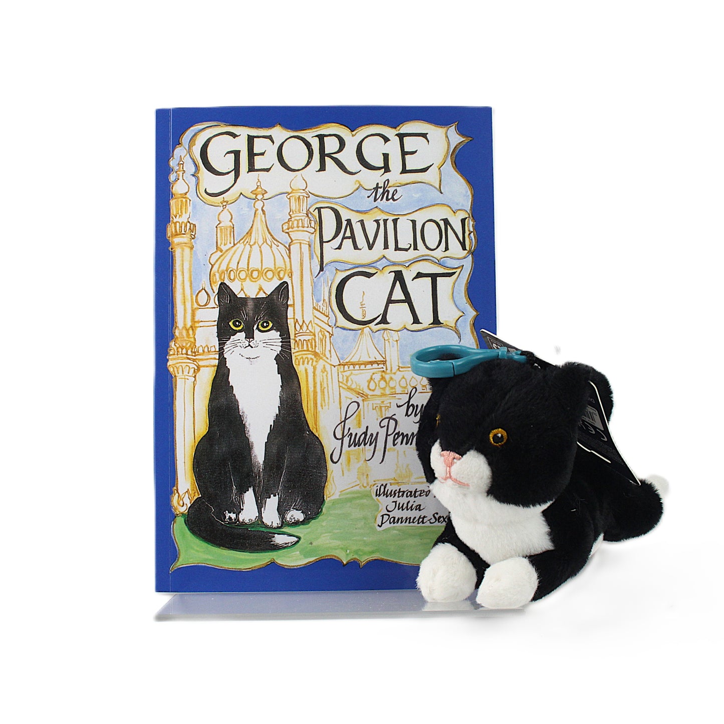 George the Pavilion Cat – Book & Key ring Gift Set