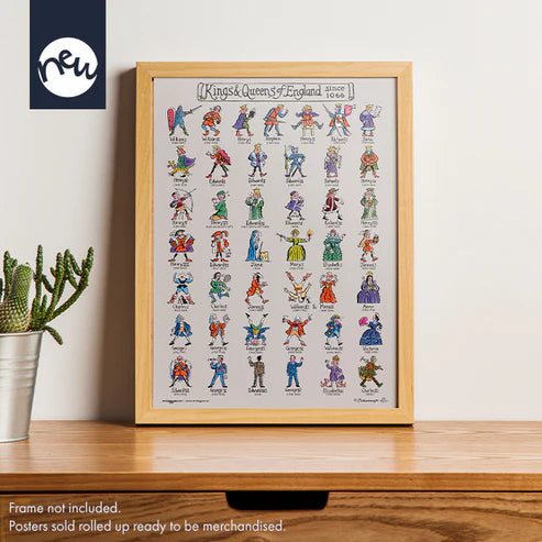 Kings & Queens A3 Poster