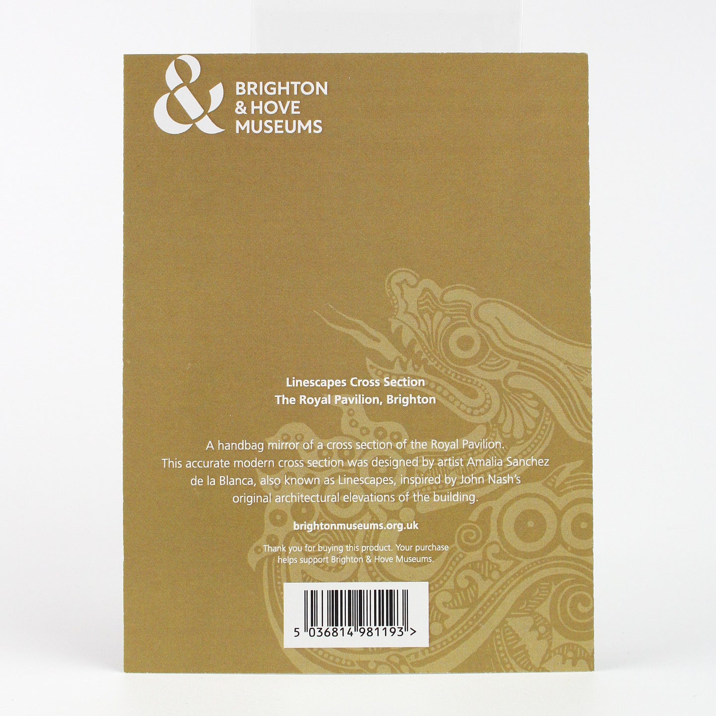 Linescapes Pavilion Pocket Mirror