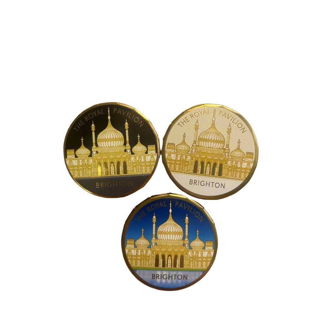 The Royal Pavilion Mints Tin- White