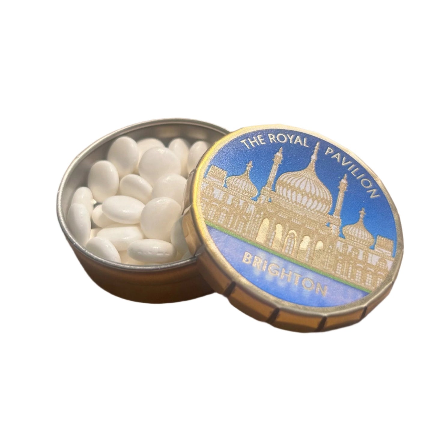 The Royal Pavilion Mints Tin- Blue