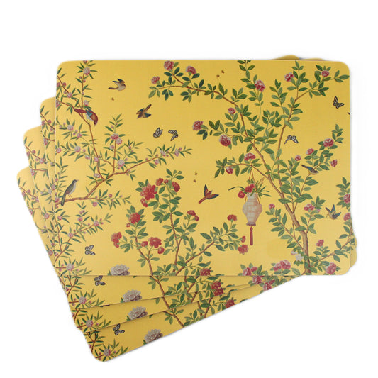 Set of four  Queen Victoria's Bedroom Placemats