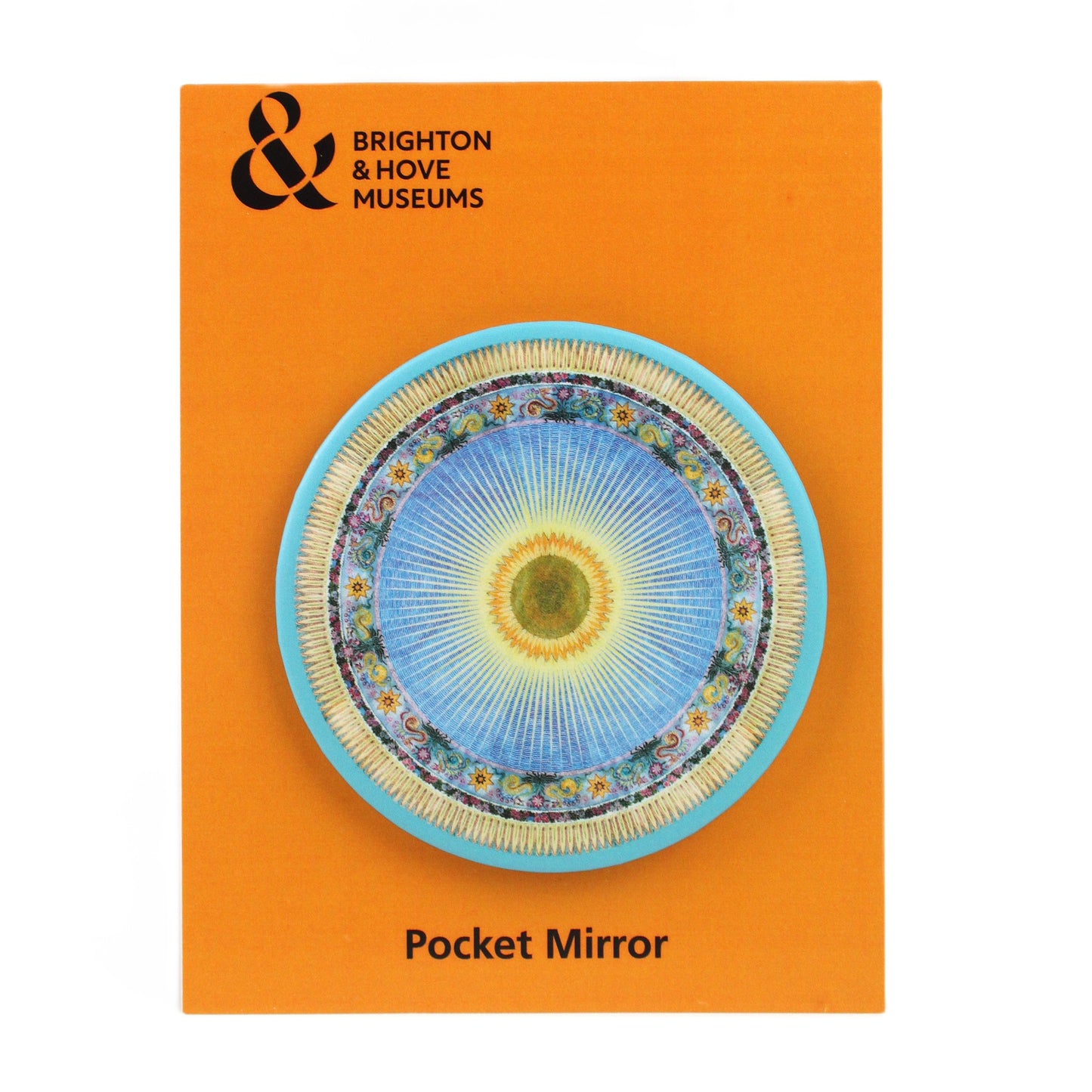 The Saloon Carpet Pocket Mirror