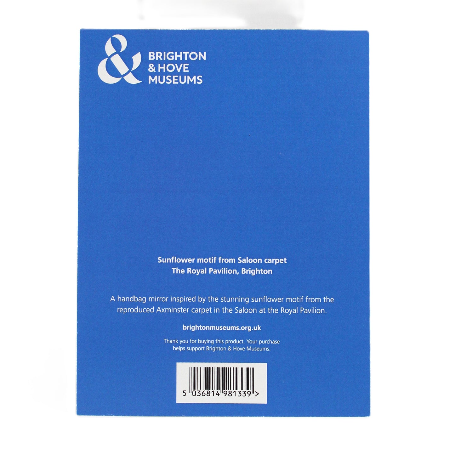 Saloon Sunflower Motif Pocket Mirror