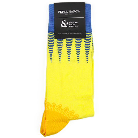 Royal Pavilion Saloon Sunflower Sock