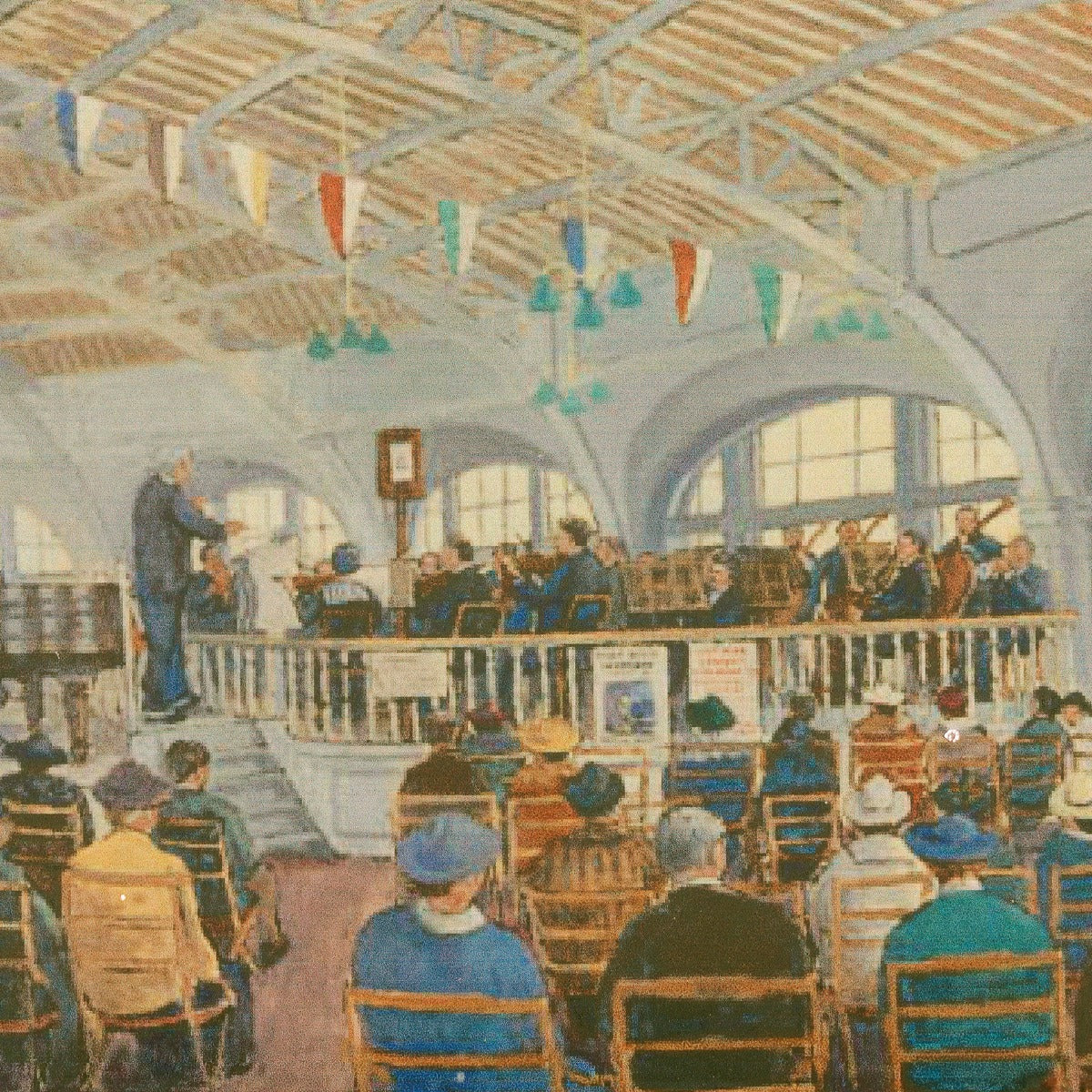 Greetings Card - Concert on the West Pier