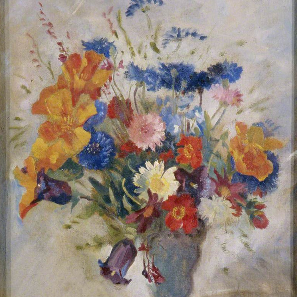 Greetings Card - Vase of Flowers