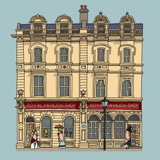 The Royal Pavilion Shop Greetings card
